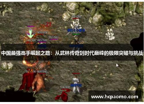 中国最强高手崛起之路：从武林传奇到时代巅峰的极限突破与挑战